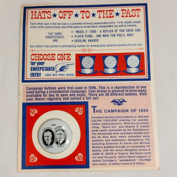 Hats Off To The Past - The Campaign of 1924 - Picture 3 of 5